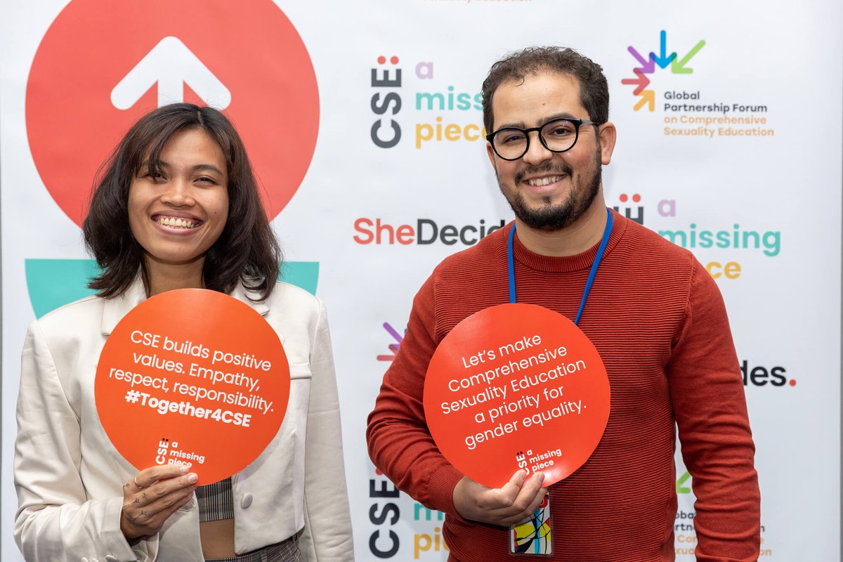 Tomorrow is #YouthDay  and we're demanding Comprehensive Sexuality Education for all young people NOW!

Want to learn more about how CSE is a missing piece in building a gender equal world? Check out this website for information, resources, blogs &amp; more!
▶️cse.shedecides.com