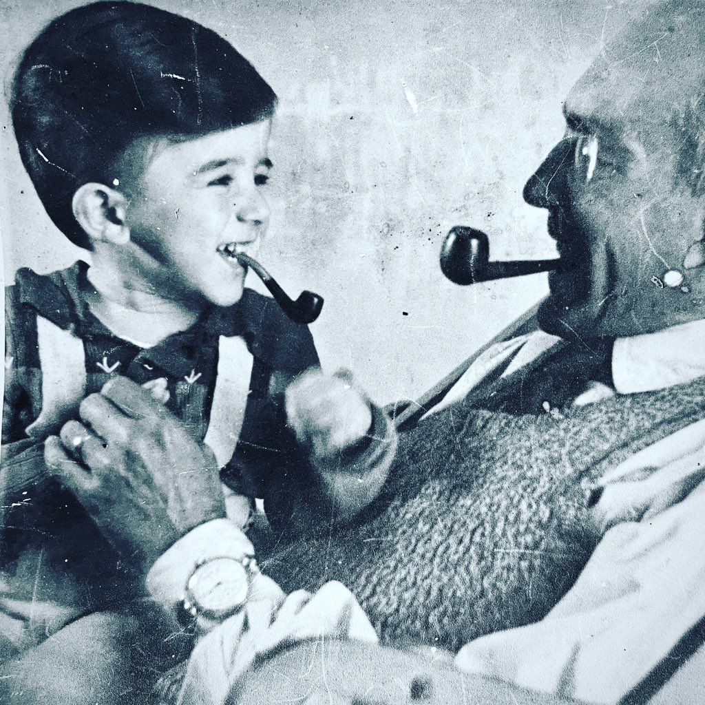 How things have changed… Or not. My father with his own father (also named Federico) in 1943. #fatherandson <a href="/99CamerasClub/">99 Cameras Museum</a>