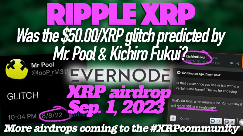 Who remember <a href="/kichirofukui/">KichiroFukui</a> and the $50/#XRP overnight prediction from way back in (I wanna say) 2019? 🫣 #XRPcommunity #Ripple
📺 WATCH: youtu.be/6cc0n0kZaHo