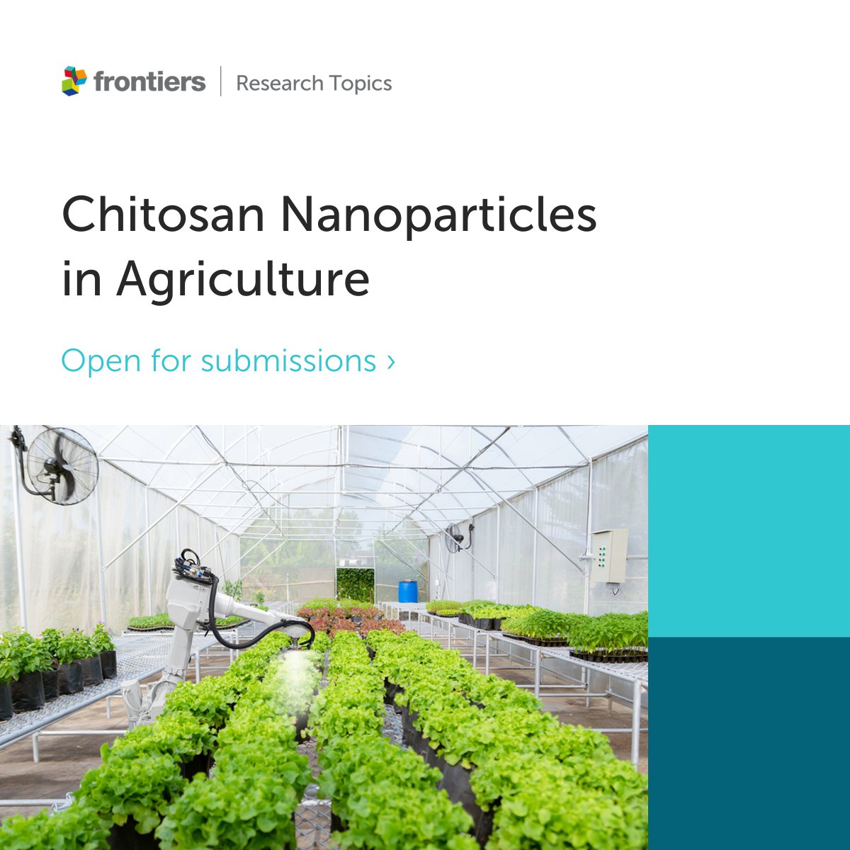 FrontMicrobiol's tweet photo. Calling all submissions! 📢
Does your work focus on using chitosan nanoparticles in agriculture? 🌾🚜🌱
Submit your work here: https://t.co/bFg03BRh6t
#nanoparticles #Sustainability #foodwaste #ChNP #chitosan #microbiology https://t.co/RFnxmedH5Z