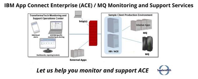 Transformatech's tweet photo. Our valued clients entrust us with the responsibility of overseeing and supervising their #IBMIB #IBMMQ #IBMACE #IBMCLOUD, and #IBMINTEGRATION ecosystems. This entails guaranteeing the uninterrupted functionality of their vital business operations. https://t.co/h4fwnrczYK