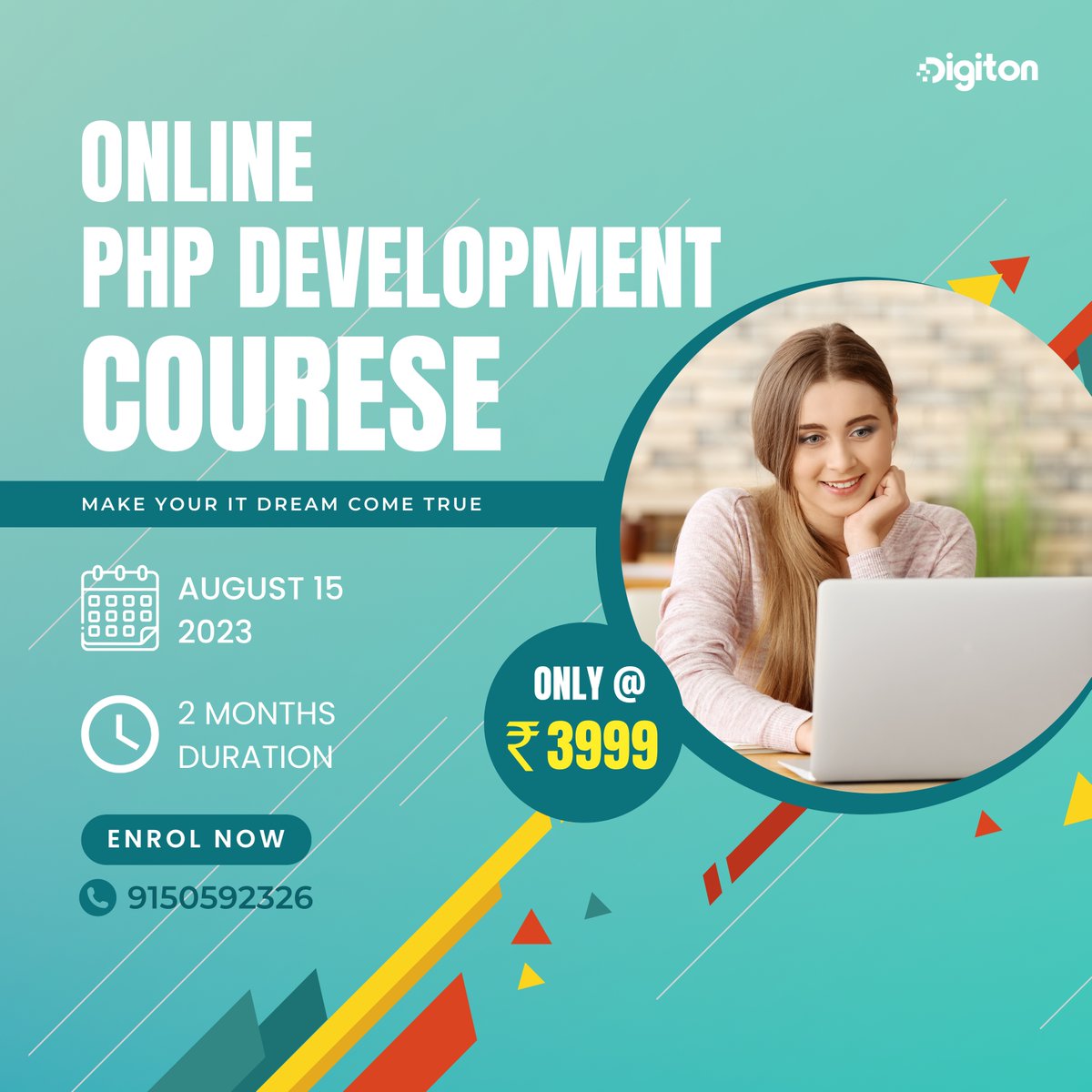digiton_tech's tweet image. 🌟 Master PHP without breaking the bank! 🌟
#LearnPHP #WebDevelopment #AffordableCourse  #AffordableEducation #BudgetFriendlyLearning    #php #phpdeveloper #html #htmltraining #training  #programminglanguage #phpbeginner #trainingprogram #trainingcourse #trainingforbeginners