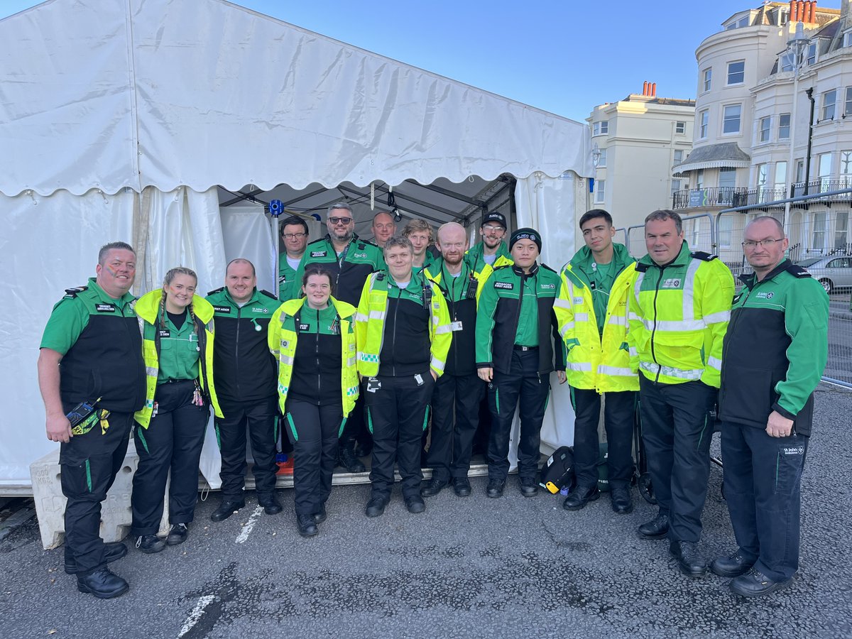 'Saturday night was a challenging but rewarding night. Nothing we weren’t prepared for but lots of people in the right place at the right time working together for the best outcomes' 

A massive thank you to all of our amazing volunteers who supported #BrightonPride NTE🌈🚨💚