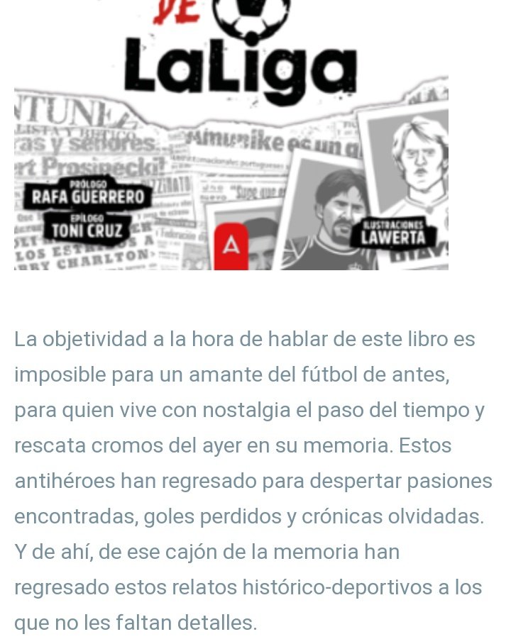 JxQuesada's tweet photo. Un listado muy recomendable para toda persona que desee leer algo sobre fútbol en sus vacaciones.

Agradecido por la mención a "Los Antihéroes de la Liga", como no. https://t.co/kwtgboM4wl