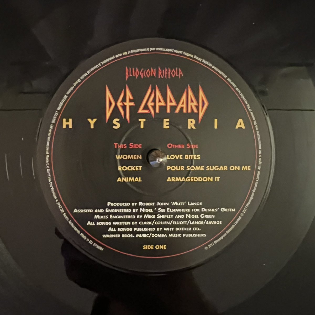 Duke_of_Gondor's tweet photo. #HysteriaWeek
Def Leppard / “Animal”
#NowPlaying #DefLeppard #Metal #NWOBHM #HairMetal
#nowspinning #vinylrecords #recordoftheday #vinyloftheday #record #vinyl #vinyls #vinyljunkie #vinyllovers #vinylcollection #recordcollection #33rpm #vinyl33 #records #レコード #バイナル https://t.co/g0hnPbPA7I