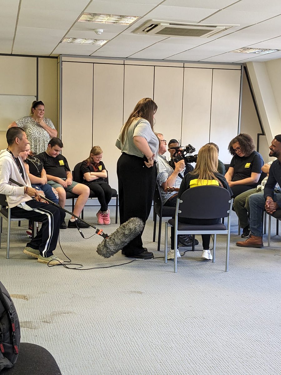 UCANProduction's tweet photo. We had an amazing time yesterday at our creative day. We were joined by the team from #BBCWeathermanWalking to film for a @BBCCiN special later this year. 

Our participants had such a great day full of excitement and creativity. Thank you all who came https://t.co/P9njvtFGuA