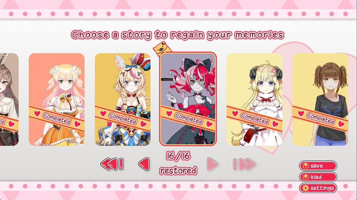 WWS_Haato's tweet photo. We just updated our Visual Novel "Haato's diary" to version 1.25.0 after analyzing the first feedback:

- adjusted visual bond UI
- adjusted route selection screen
- added music player with all OST to the ending unlock

Download: https://t.co/NSN1YKs4Ao

#はあとの日記 https://t.co/PliJEicQFb