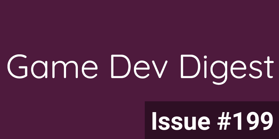 Game Dev Digest - The Newsletter On Unity Game Dev tweet media