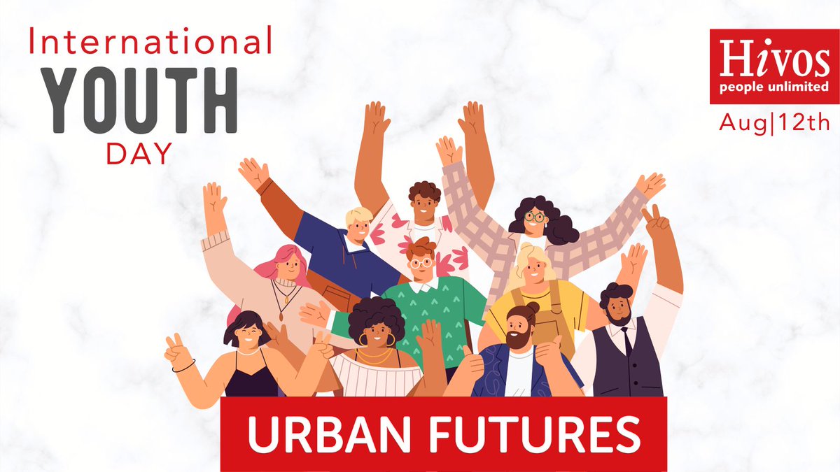 There's one thing about youth that never changes

Young people have the inspiring ability to shake things up 🙌🏾 On #InternationalYouthDay we celebrate their courage and ideas💡

Proud to support youth shape the sustainable future of cities #UrbanFutures 🌎
hivos.org/program/urban-…