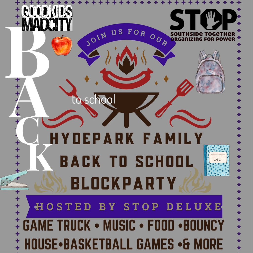 GKMC18's tweet photo. Do you know any children or teens who needs school supplies? Or are you able to donate? Please join us today! https://t.co/qvvasX7Xlc