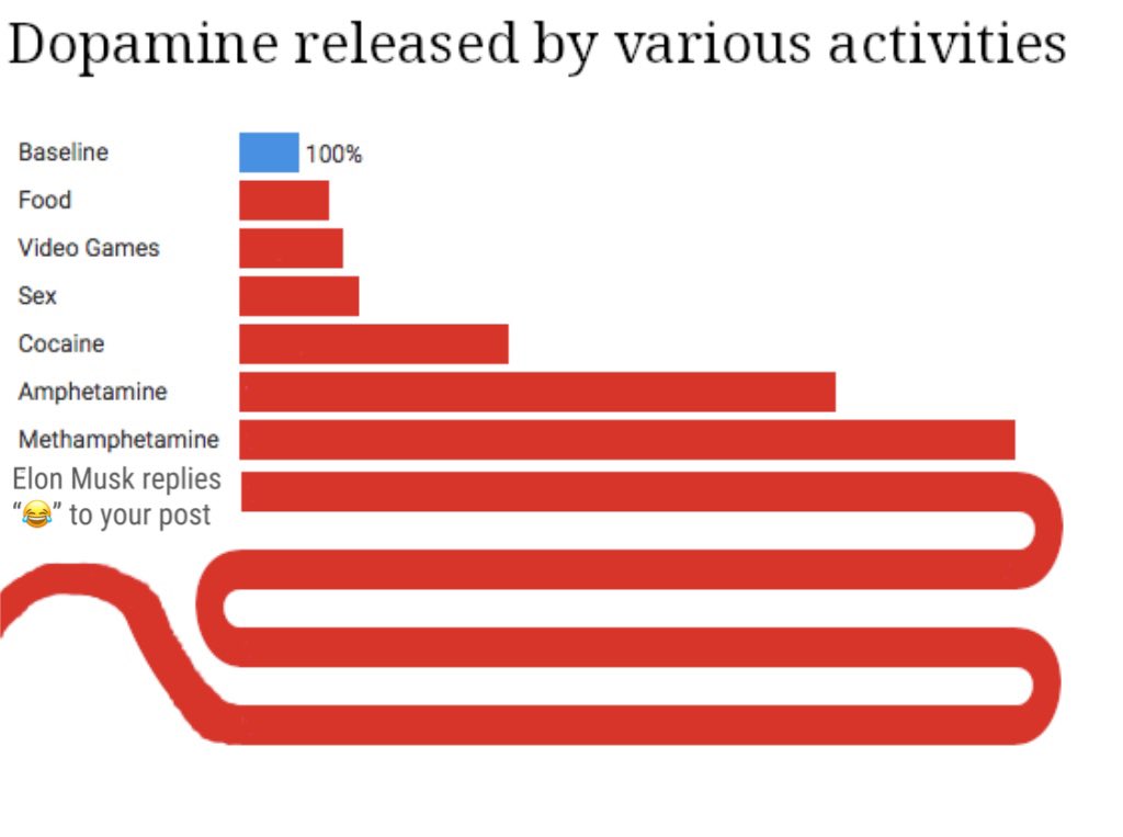 greg16676935420's tweet image. Love me some dopamine
