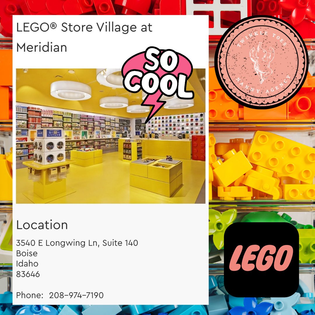 It's happening and we're excited .... the #LEGO store grand opening at The Village at Meridian.🥳 🛍  The pictures look fantastic!!

Welcome to town!! Don't miss their grand opening at ribbon cutting today Aug 11th at 10am at The Village at Meridian next to Loft.