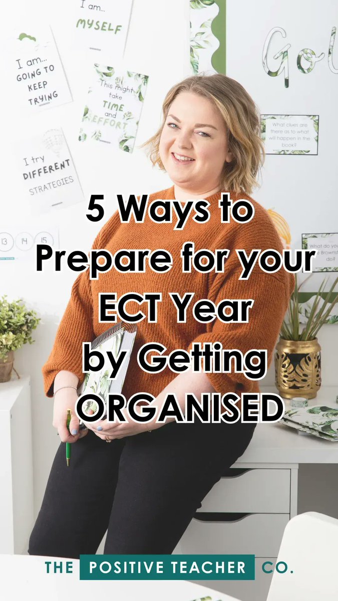 TPositiveTC's tweet image. Completed your Teacher Training and ready to start your ECT year? We have created a handy blog '5 Ways to Prepare for your ECT Year by Getting ORGANISED'. Read it here: buff.ly/469FLX7 #ECT #QualifiedTeacher #NQT