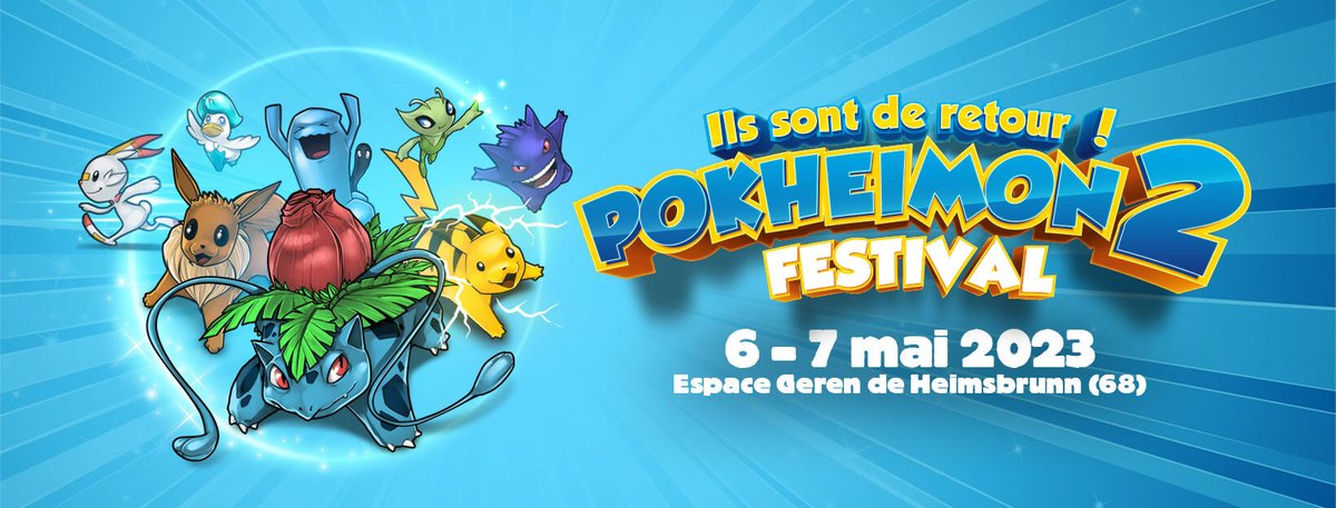 OneLifeMedia_'s tweet photo. Focus sur : Pokheimon 2023 💥

Retour sur la 2ème édition du festival Pokémon par Mimi Voxographe ⬇️
https://t.co/HVysONlhD9 https://t.co/BiWdRSW99U