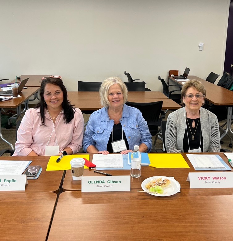 SCS BOE members attending LELA 101: Working Together as a Board at West Carolina University.