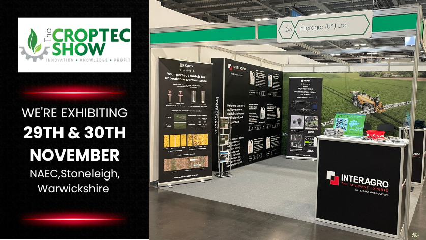NichinoUK's tweet image. CropTec registration is now OPEN! 👏   

As the UK's leading #adjuvant supplier we're delighted to be supporting this year's @CropTecShow in November. 

Register for free tickets👉 bit.ly/45mqaSx

#PushingPerformance #AdjuvantExperts #BiostimulantExperts
