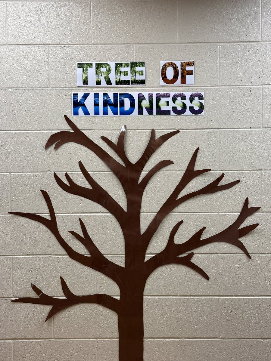 Excited to watch the tree of kindness grow! Students will have the opportunity to add a leaf when they show kindness! <a href="/VioletElem/">VioletES</a> <a href="/PLSD/">Pickerington Schools</a> <a href="/PLSDMusic/">Pickerington MusicEd</a> #KindnessMatters #SEL