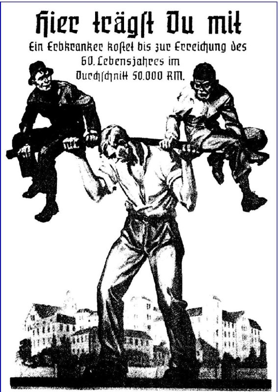 Anonymous00708's tweet image. DAMALS WIE HEUTE‼️
Die #Verächter_der_Demokratie
hetzen gegen Minderheiten!
#Behinderte Mirganten usw.
werden als Ballast für Deutsche 
dargestellt! Klar verfassungsfeindlich!
EKELHAFT! #AfDVerbotjetzt !
#Euthanasie #Höcke #fckafd