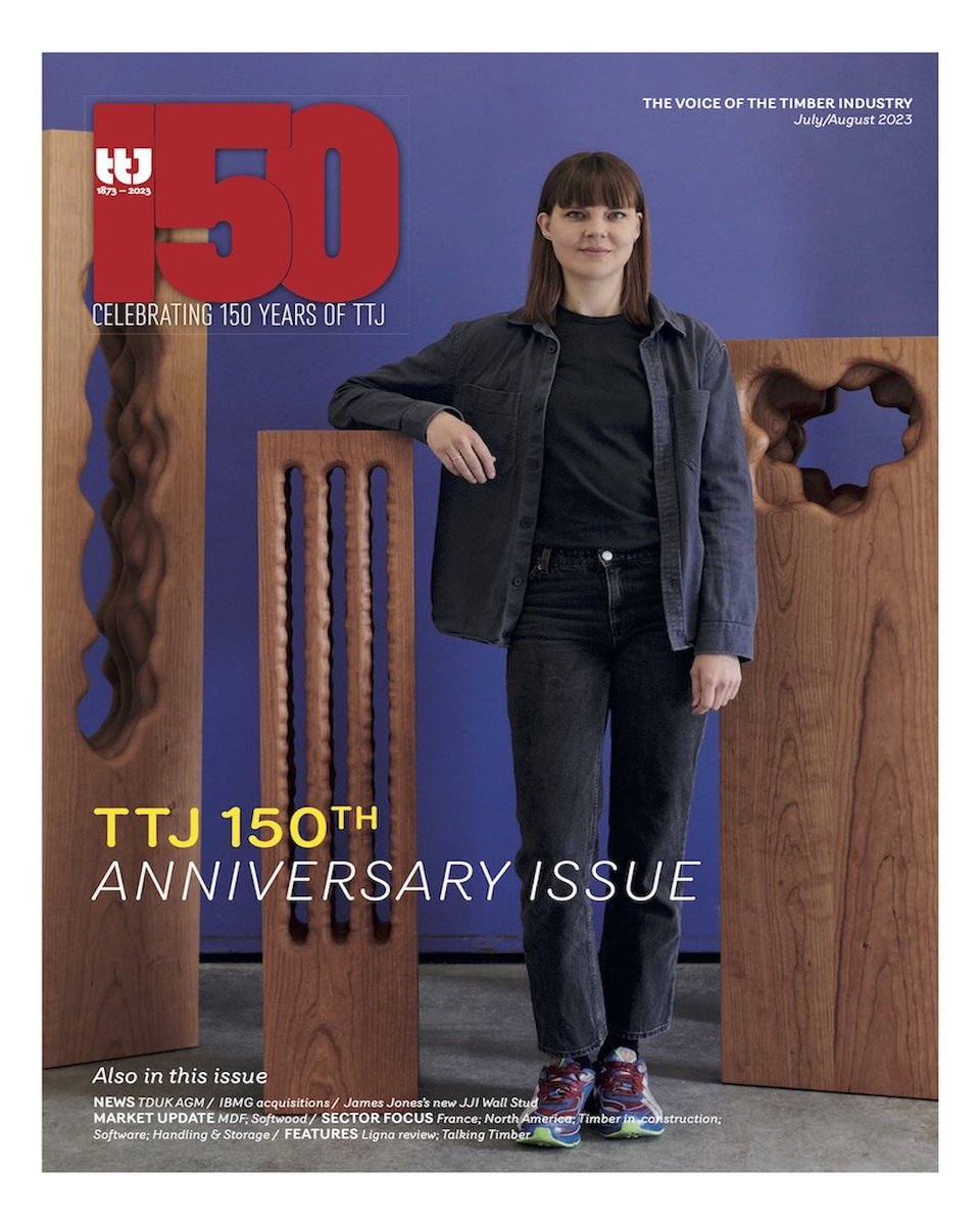 TTJ (@ttjonline) on Twitter photo Here's the front cover for our 150th anniversary edition
<a href="/TimberDevUK/">Timber Development UK</a> <a href="/BritWoodFed/">British Woodworking Federation</a> <a href="/STAtimber/">Structural Timber</a> <a href="/forestsandwood/">Confor</a> <a href="/lathamsltd/">James Latham</a> <a href="/ArnoldLaver/">Arnold Laver</a> <a href="/PremierForest/">Premier Forest Products</a> <a href="/NationalTimberG/">National Timber Group</a> <a href="/bswtimber/">BSW Timber</a> <a href="/JamesJonesGroup/">James Jones and Sons</a> <a href="/Donaldson_Group/">@Donaldson_Group</a> <a href="/GlennonBrothers/">Glennon Brothers</a> <a href="/TravisPerkinsCo/">Travis Perkins</a> <a href="/PlywoodClub/">PlywoodClubofLondon</a> Here's the front cover for our 150th anniversary edition
<a href="/TimberDevUK/">Timber Development UK</a> <a href="/BritWoodFed/">British Woodworking Federation</a> <a href="/STAtimber/">Structural Timber</a> <a href="/forestsandwood/">Confor</a> <a href="/lathamsltd/">James Latham</a> <a href="/ArnoldLaver/">Arnold Laver</a> <a href="/PremierForest/">Premier Forest Products</a> <a href="/NationalTimberG/">National Timber Group</a> <a href="/bswtimber/">BSW Timber</a> <a href="/JamesJonesGroup/">James Jones and Sons</a> <a href="/Donaldson_Group/">@Donaldson_Group</a> <a href="/GlennonBrothers/">Glennon Brothers</a> <a href="/TravisPerkinsCo/">Travis Perkins</a> <a href="/PlywoodClub/">PlywoodClubofLondon</a>