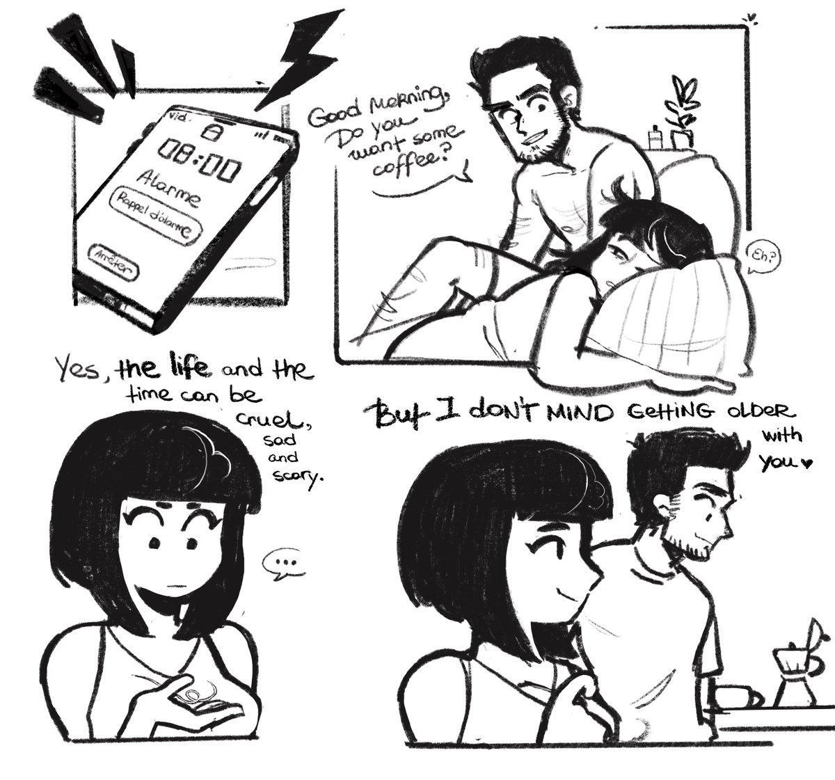 A small vent comic that is saved by the most favourite person in the world! Happy birthday my love <a href="/cyan_square/">▪</a> ✨ let’s get older together!