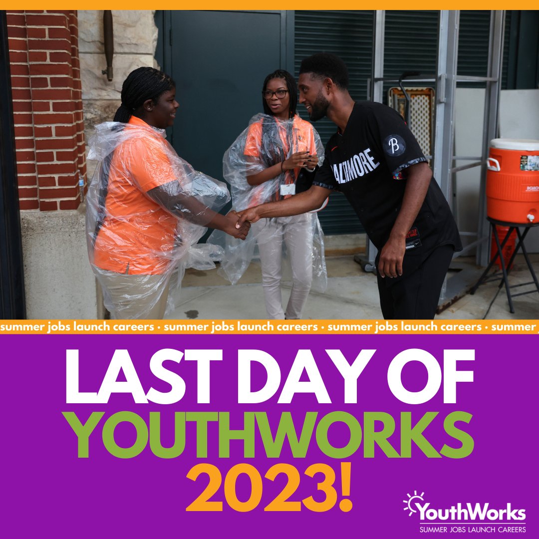 Say it isn't so. 😔 

We've had the best summer with you! Comment your favorite memory of YouthWorks 2023. ⬇️ 

Thank you to every YouthWorker, team member, parent, and employer partner. It is your tireless dedication to our youth that has made 50 years of service possible!