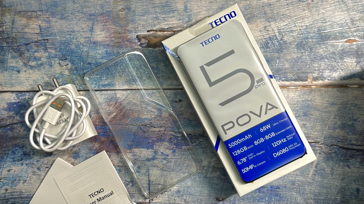 ishanagarwal24's tweet photo. Tecno’s POVA 5 Series will debut on August 14 in 🇮🇳 India.

Here’s unboxing of the Tecno POVA 5 Pro which comes with #ArcInterfacebyPOVA - LED multicoloured lights at the back.

There’s a showcase of this &amp; more like Megabook laptop from Tecno at DLF Avenue in Delhi till Aug 13. https://t.co/W9tUP5xd5x