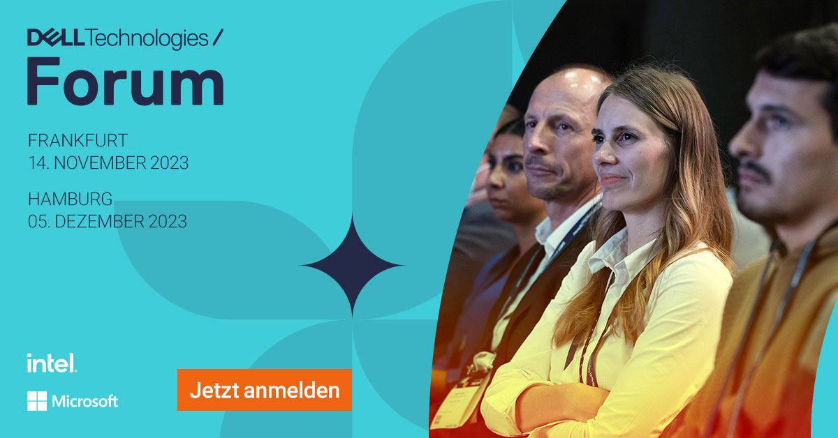 Ich freue mich schon, wenn wir die Türen für das diesjährige #DellTechForum für Sie öffnen. Sichern Sie sich heute noch Ihren Platz! Das #DellTechForum ist in diesem Jahr in Frankfurt und Hamburg zu Besuch. Hier geht's zur Anmeldung ➡️ 
dell.to/47tsf0R #iwork4dell