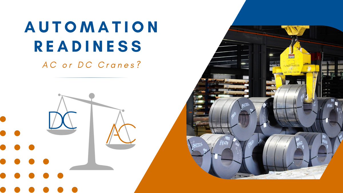 Many of our clients &amp; potential clients who are considering automation of older cranes have to make the decision to retrofit an older DC crane or purchase a new automation ready AC crane. Our latest blog discuses key points when deciding - Read here! carego.com/automation_rea…