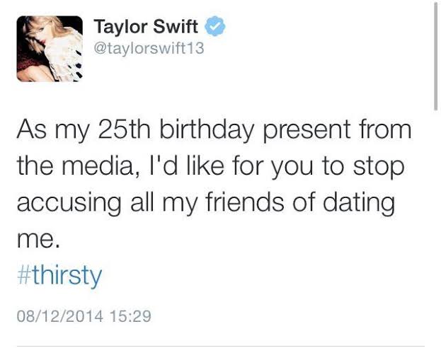 Even Taylor shut down the rumors 💀