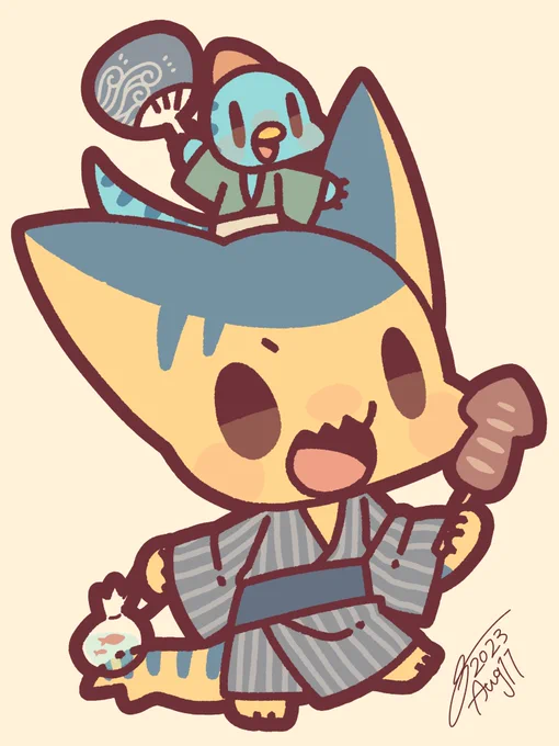 #今日のもんすたー
