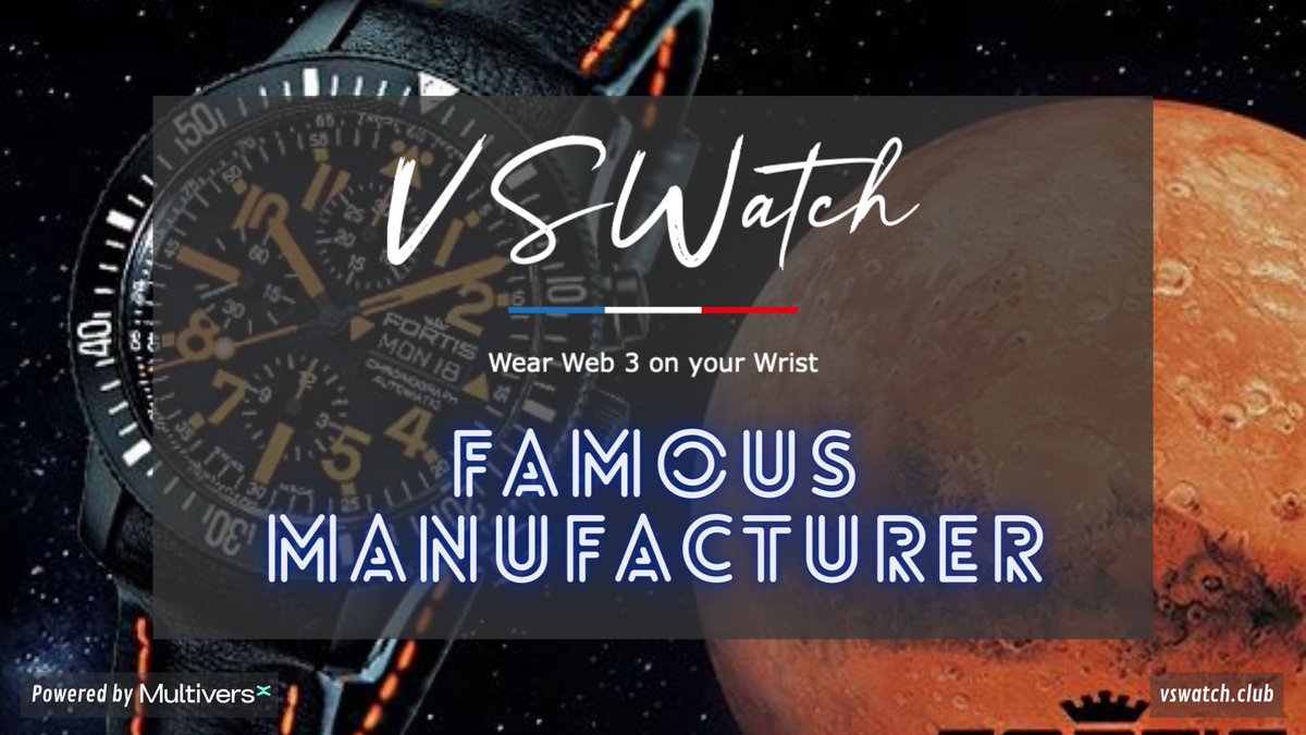 VSWatch_Club's tweet photo. Hey Watchers ‼️

#45 Famous Manufacturer 🌟

A Swiss family's passion for horology drives them to start Fortis in Grenchen, crafting watches with precision and dedication.

🧵1/4 https://t.co/fqnWe1gO7E