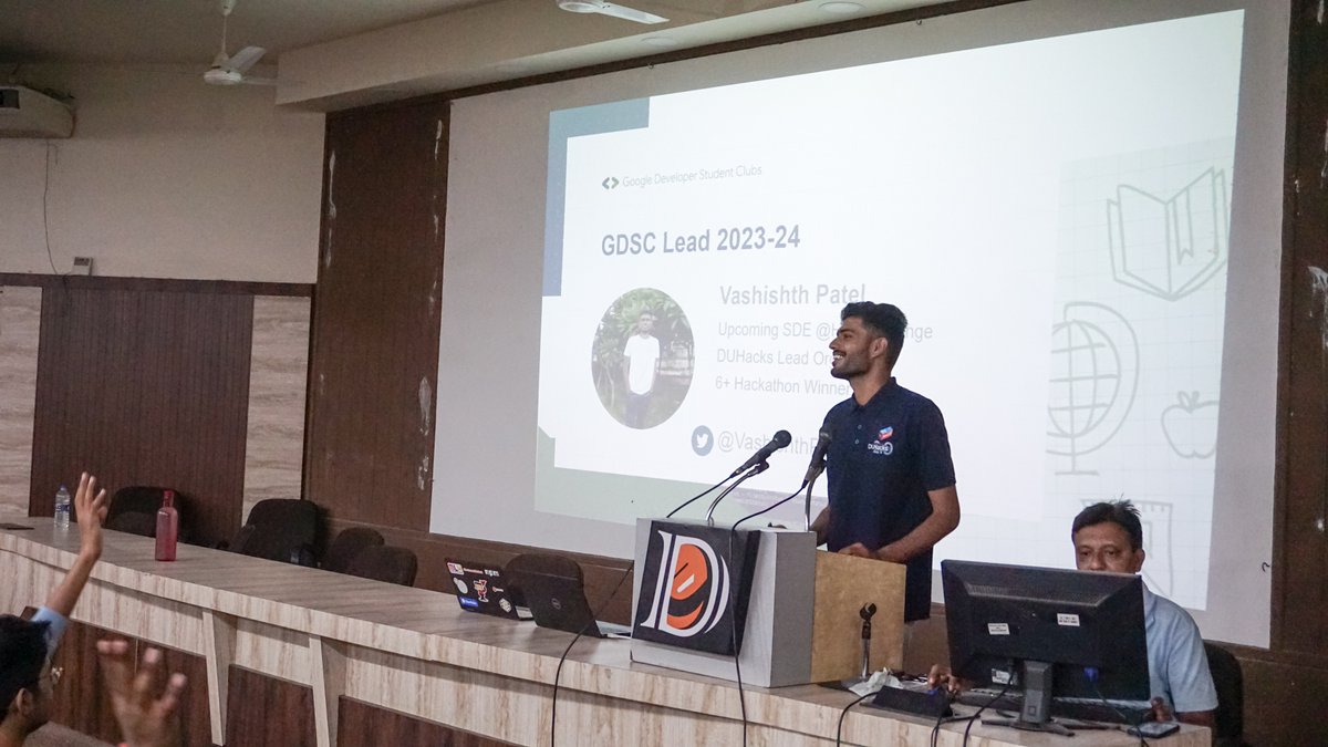 0xvashishth's tweet image. 🎉 Thrilled to share that as the GDSC Lead, I organized my first event - &quot;Interview Chronicles&quot;. The event was a hit, with over 230 attendees joining us for insightful conversations.🚀  #GDSC #GoogleDeveloperStudentClubs
