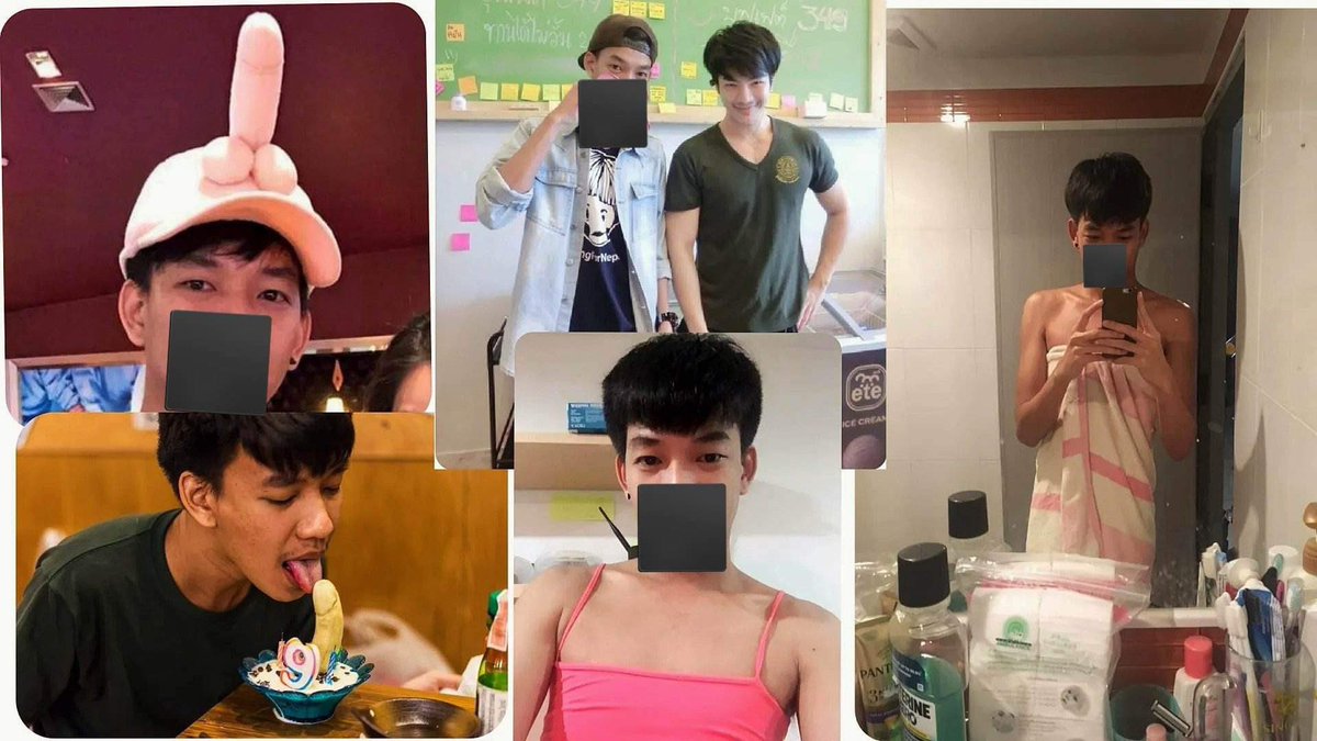 BuildPoi's tweet photo. This is Mile's best friend, he has taken a lot of photos of women's sensitive areas and Mile joked under that post. After being dug back he quietly deleted the tweet  @milephakphum #MilePhakphum #GreenyRose #MileApo #GreenyColleagues https://t.co/dnIp6Ub1pN