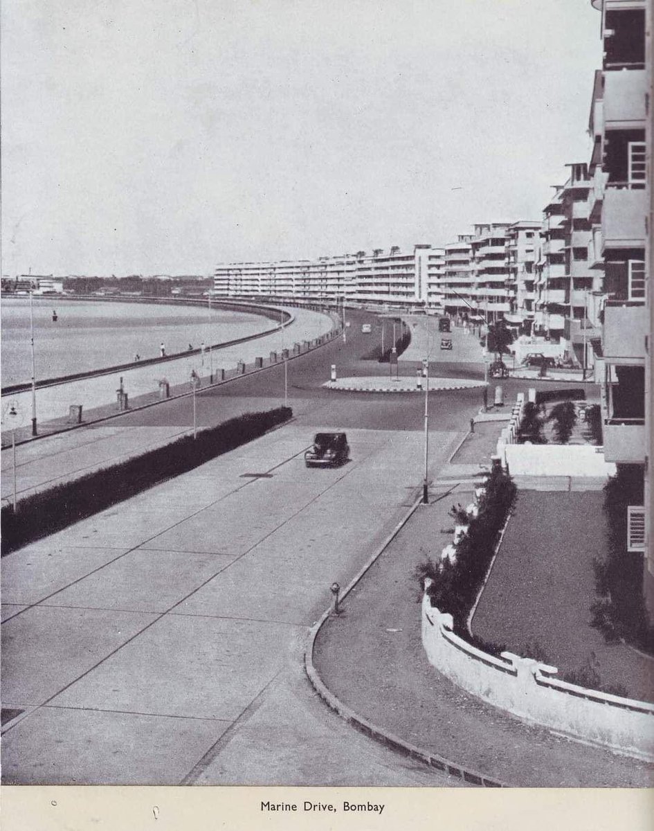 1954..Marine Drive.. what a lovely sight.. #OldMumbai
