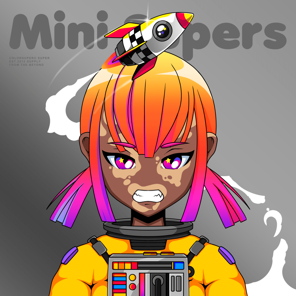 Dom_Swooz's tweet photo. @ikuzoeth None of them, but @Colorsuper  eem killing it and the @minisupersnft https://t.co/D4RWNdI8Xe