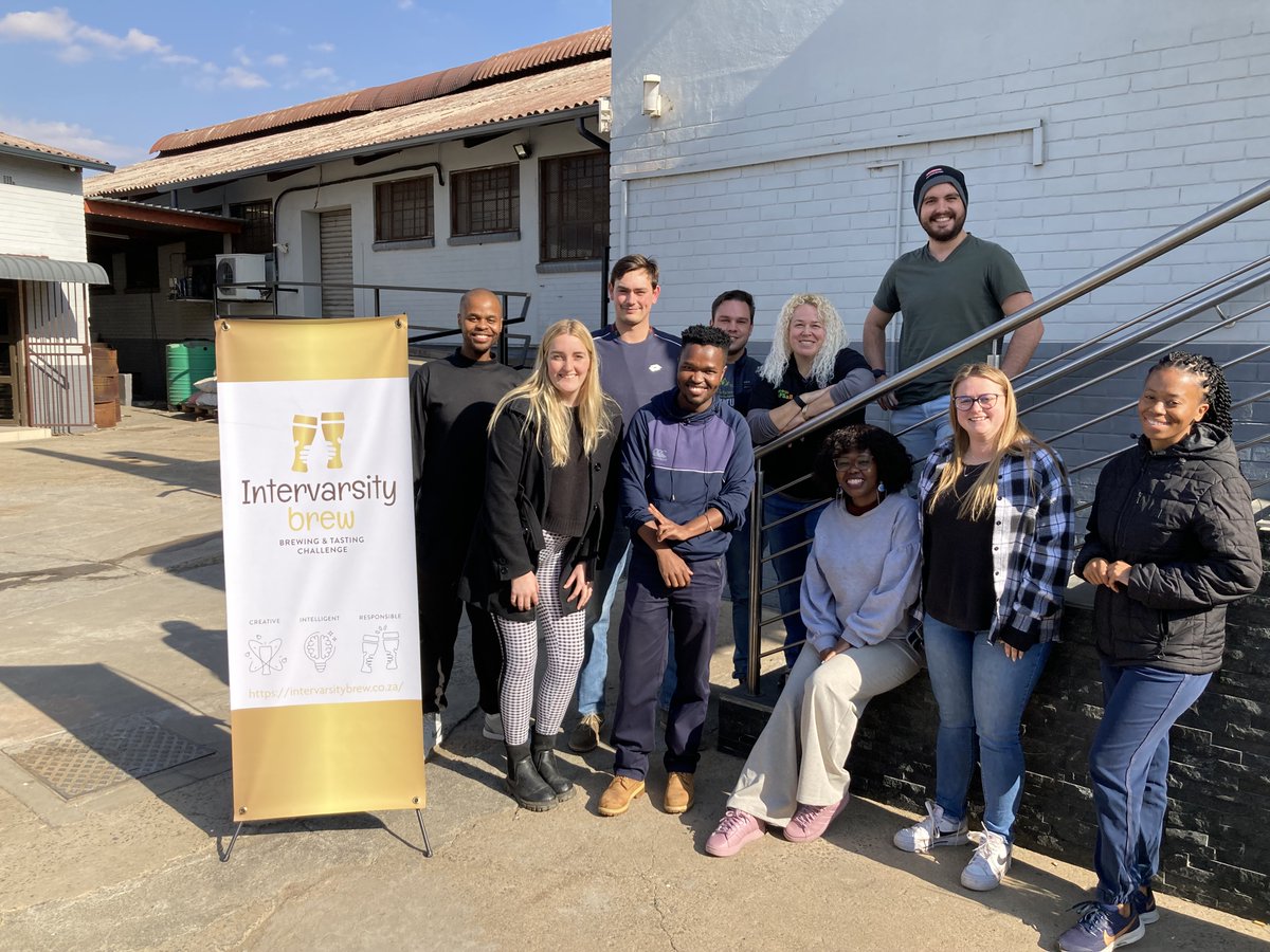 BeerSA_org's tweet photo. Students passionate about their brewing! The Intervarsitybrew organisers have visited Bloemfontein for training with students from @UFSweb and @cutfsonline as part of the preparation for the big event from 20-22 October. #intervarsitybrew #drinkresponsibly https://t.co/4E3jg3zwf6
