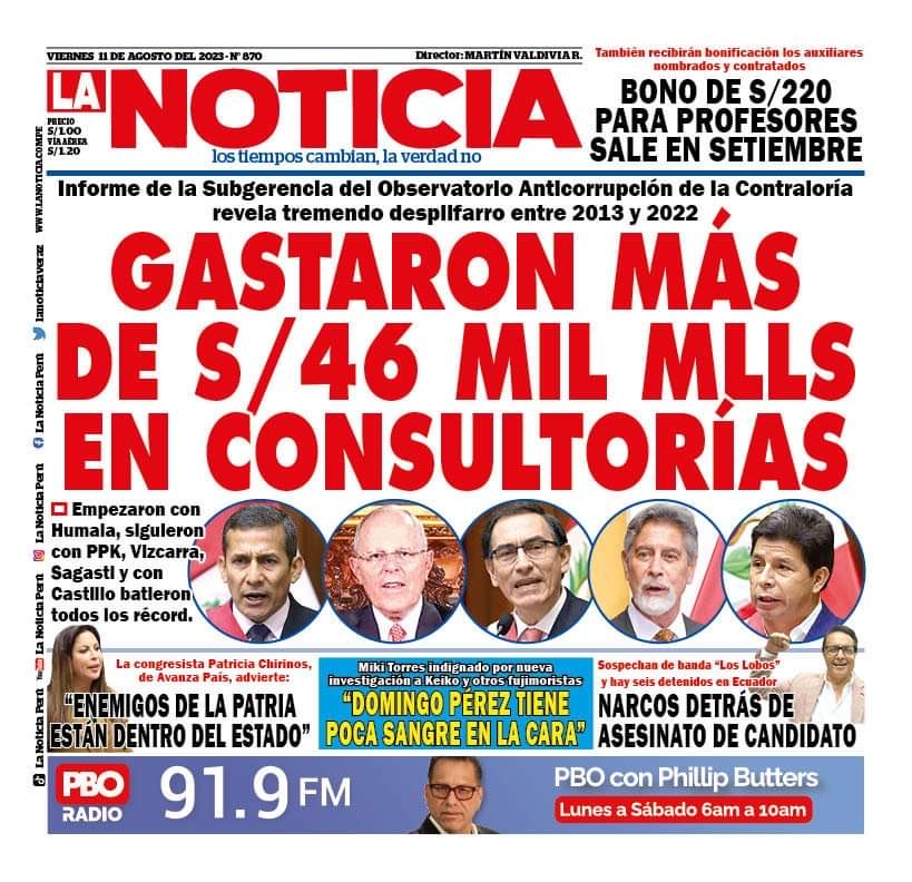 Rafael López Aliaga tweet media