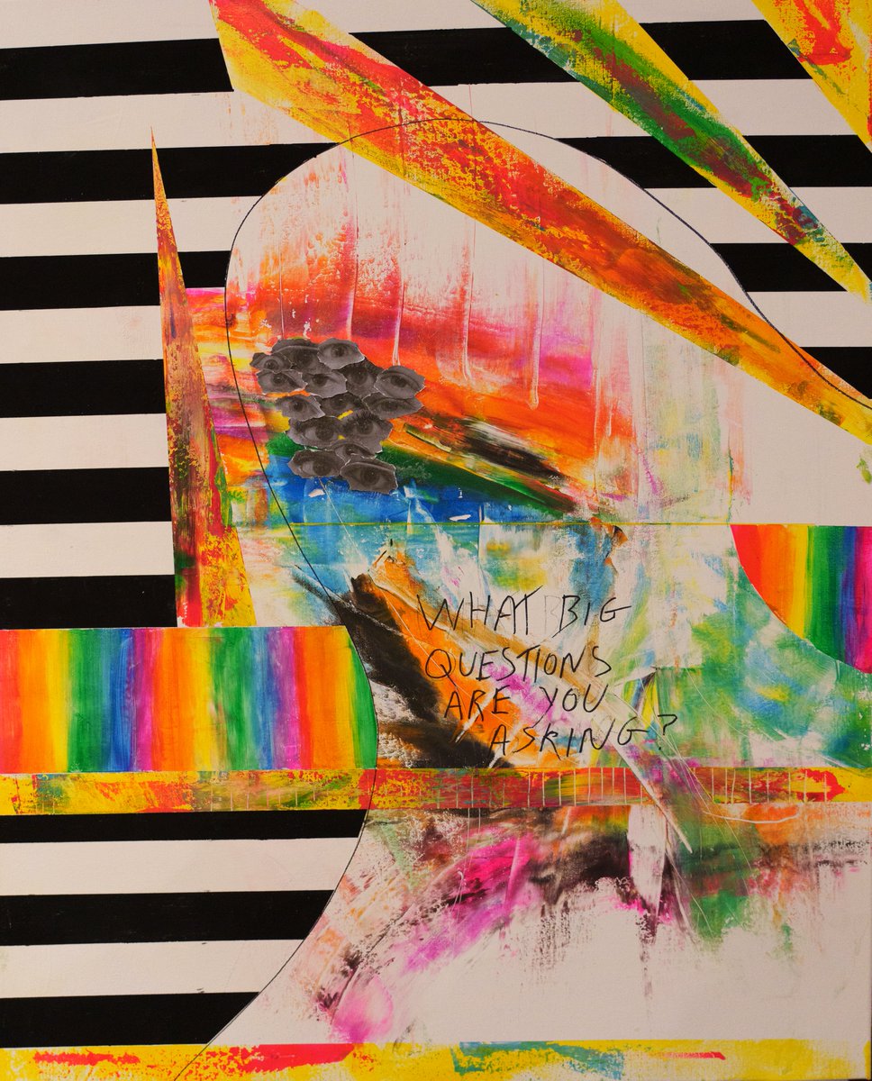 "To Exist" by 👁️🌈 <a href="/animatttic/">👁🌈 ANiMAtttiC 💎 | SR</a>
A huge thank you to Matt for the opportunity to collect this piece, the first of his minted physicals. 🙏🏼 I can't wait for it to arrive! Take note <a href="/punk9059/">Stats</a>: I see you covering future sales from this gorgeous 1/1 series.