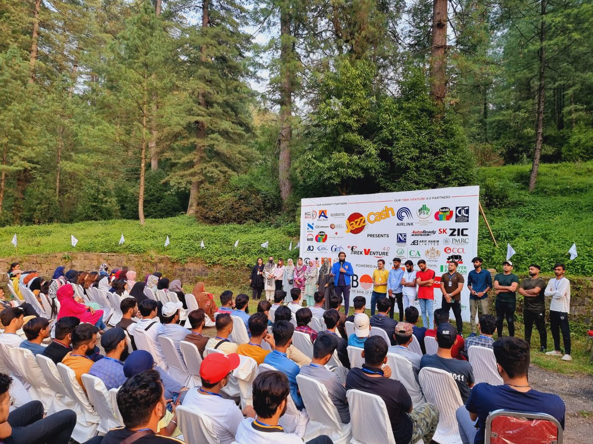 Maryumkhalil7's tweet photo. Trekventure 4.0 has just kicked off at Banjosa lake Rawalakot Azad Kashmir.

It Will be very informative and knowledgeable 3 days and nights.
#OpeningCeremony_TrekVenture4 https://t.co/8Su73kR9O9
