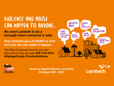 A special VAWG Forum day of events is coming up on the 12th September 2023. please book tickets ASAP to be able to predict attendance.

Book Here: lambethschoolspartnership.uk/Article/146890