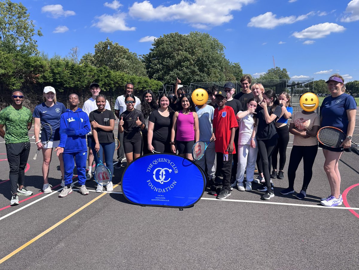 @The Queen's Club Foundation (@queensclubfdn) on Twitter photo This week we launched our first QCF tennis rave camp with <a href="/FulhamReachBC/">Fulham Reach BC</a> and <a href="/StPaulsSchool/">St Paul's School</a>
Music, friendship & fun in glorious sunshine. We are looking forward to more events to improve lives through #sport!
#tennis #cardio #partnership #impact #community #Hammersmith This week we launched our first QCF tennis rave camp with <a href="/FulhamReachBC/">Fulham Reach BC</a> and <a href="/StPaulsSchool/">St Paul's School</a>
Music, friendship & fun in glorious sunshine. We are looking forward to more events to improve lives through #sport!
#tennis #cardio #partnership #impact #community #Hammersmith