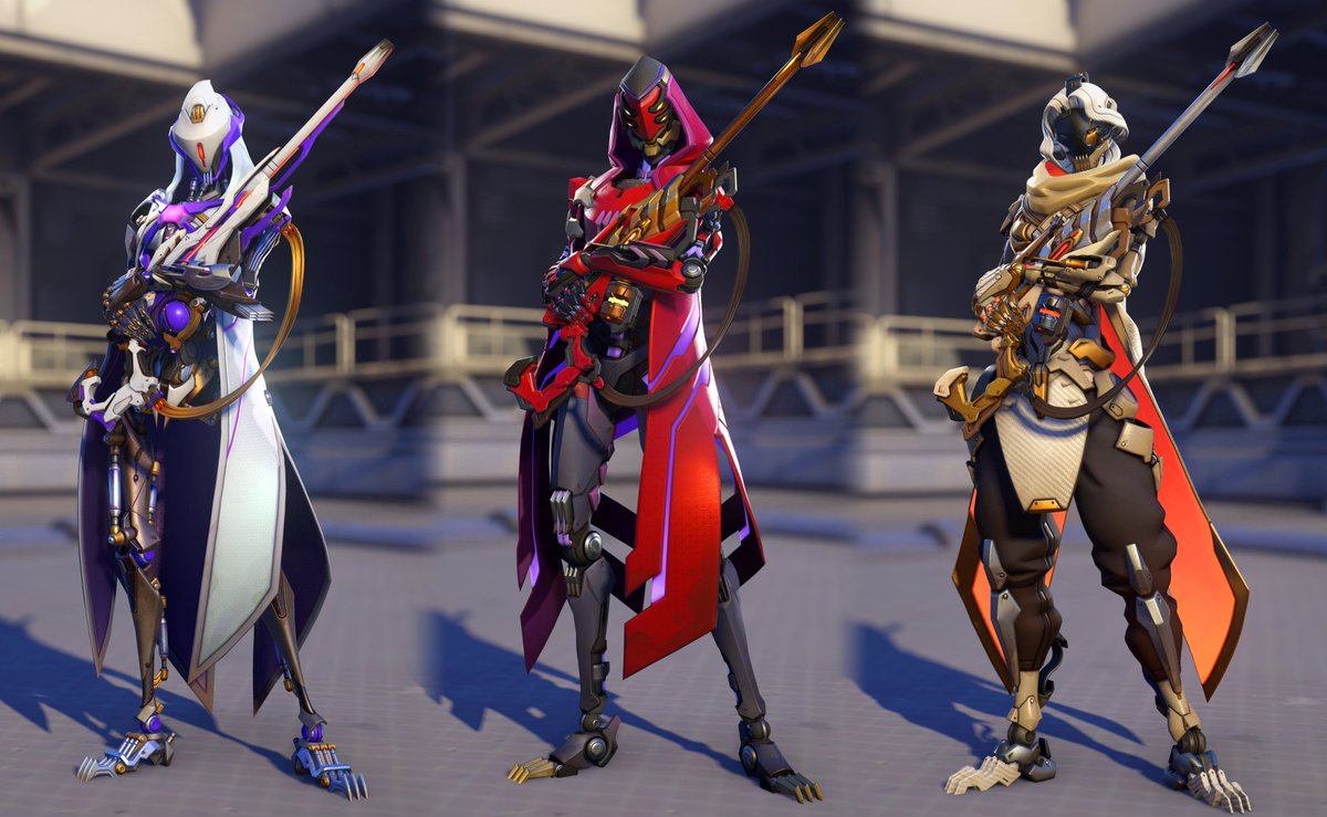 OverwatchNaeri's tweet photo. Overwatch 2 Season 6 Best Null Sector Hero Skin?

Ana, Cassady, Pharah, Kiriko and Symmetra https://t.co/oNJhLQpHWr