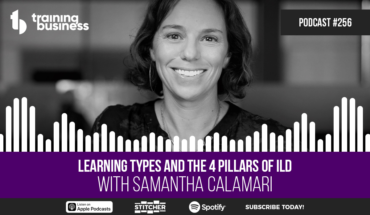 Ever wondered how to make sure you're catering for all learning types so ALL attendees get the best out of your training courses? My guest this week is <a href="/sdcalamari/">Samantha Calamari</a>
- Senior Learning Experience Designer, Inclusion at Microsoft.