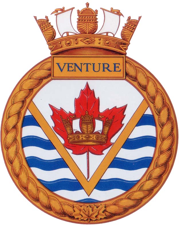 RoyalCanNavy's tweet photo. #OTD in 1954, #HMCSVenture was commissioned in Esquimalt, BC, as the RCN Junior Officer Training Establishment. 462 Officer-Cadets graduated from Venture during its 14 years of existence following its motto of “A New Undertaking, to Dare and Not to be Afraid”. https://t.co/Ri0oMuLlPr