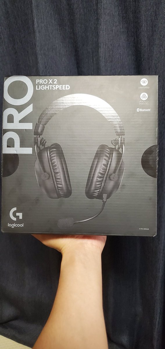 NPG_Astra's tweet image. #PROX2LIGHTSPEED
 #PROX2
 #ロジクール
新しくヘッドセットを新調した‹‹\(´ω` )/››‹‹\( 　´)/››‹‹\( ´ω`)/››
色々迷ったけど、PRO X 2 LIGHTSPEEDを購入する事にした～(*´▽`)
高かったけど、いい仕事してくれると期待してる！