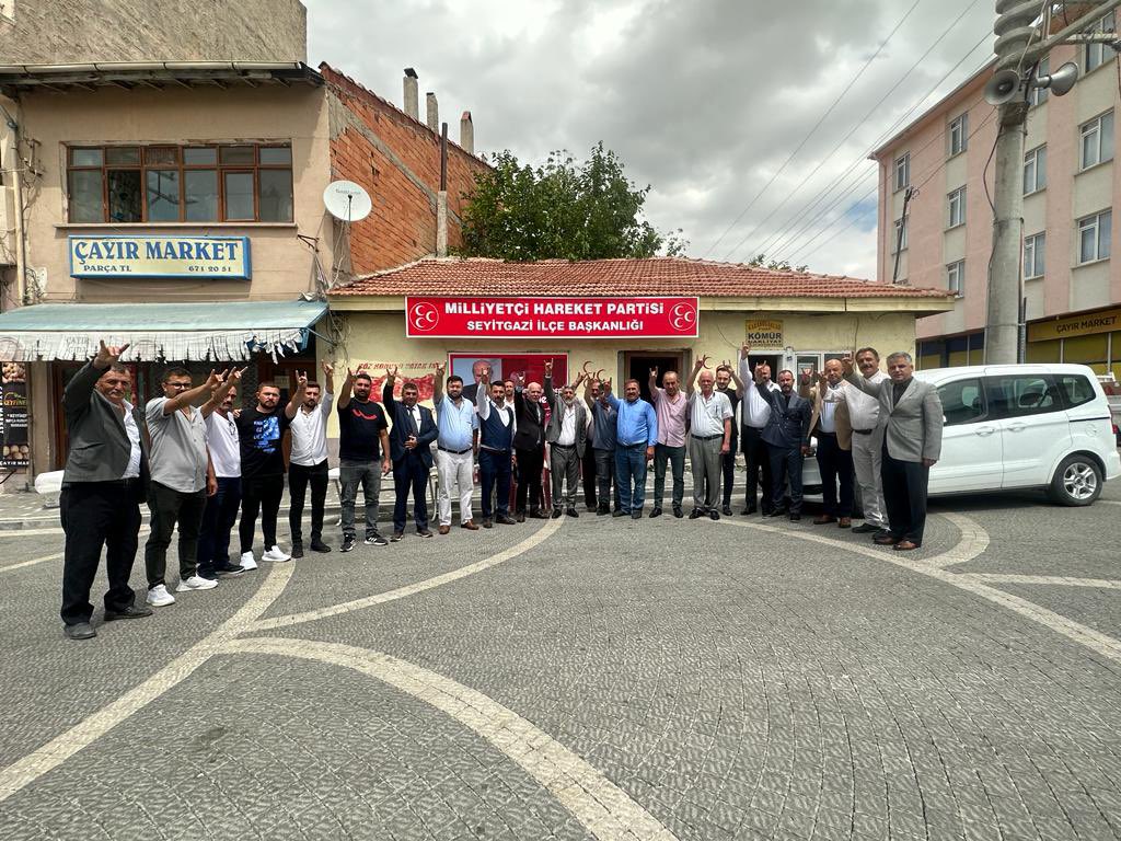 14. Olağan Seyitgazi İlçe Kongremizi tamamladık. Tekrardan göreve gelen Semih Gündüz’e hayırlı olmasını temenni eder, başarılar dileriz.

Birliğimiz, dirliğimiz daim ve muhkem olsun.🇹🇷