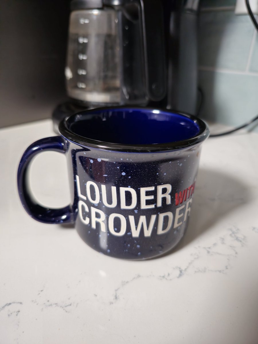 medix186's tweet photo. It's official! My mug arrived last night, and now I'm ready for #TheReplatforming to begin. Thanks @scrowder and #MugClub https://t.co/utIquzUxBq