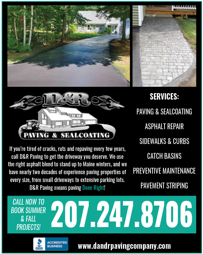 It's #paving & #sealcoating season in #Maine - make sure it's done right with D & R! Call 207.247.8706 to book your #Summer #driveway, #parkinglot, or #pavementstriping project today or click dandrpavingcompany.com #locallyowned #maine #southernmaine #local #keepitlocalmaine