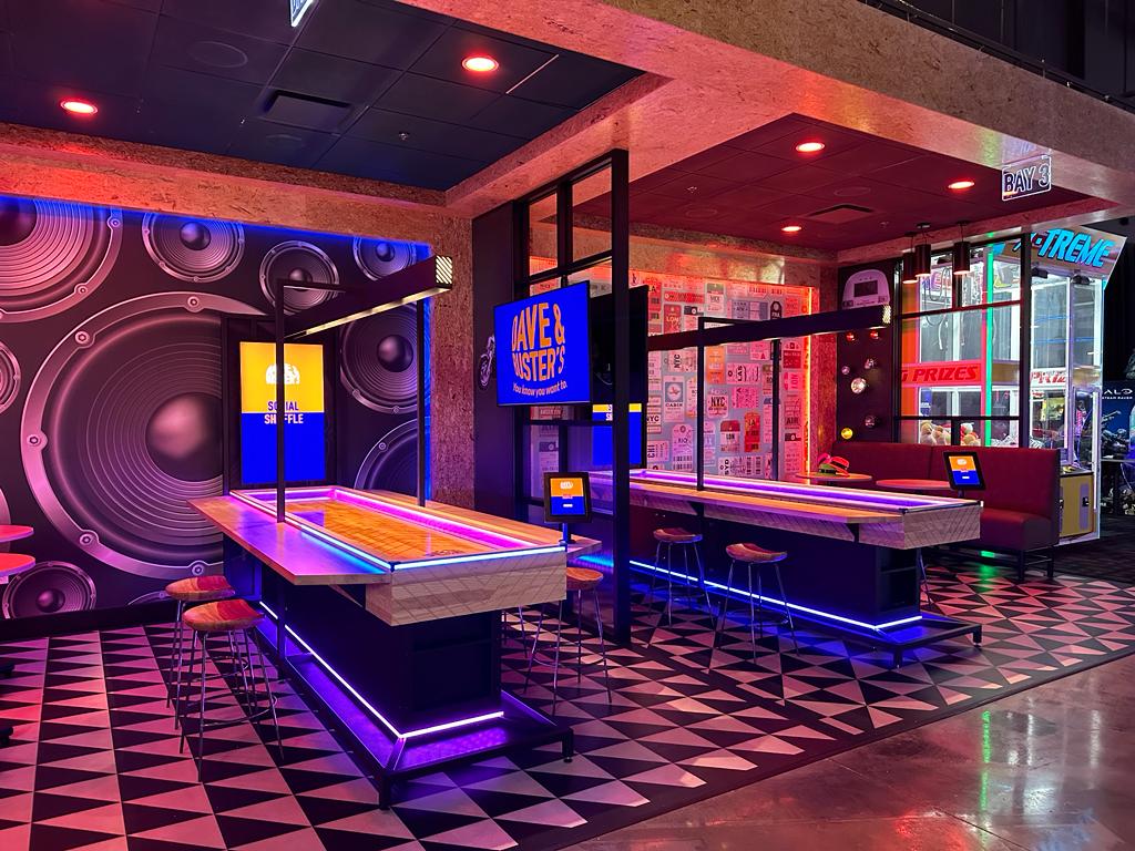 ConductrLtd's tweet photo. Exciting News!!! Last night, we launched the very first Supercharged Shuffle at Dave and Buster's in Texas! 🎉

Special thanks to Dave and Buster's for their amazing partnership. 

#CDTR #DaveandBusters #GameVolt #MadeinManchester #ComputerVision https://t.co/GmzDC3U8Dz