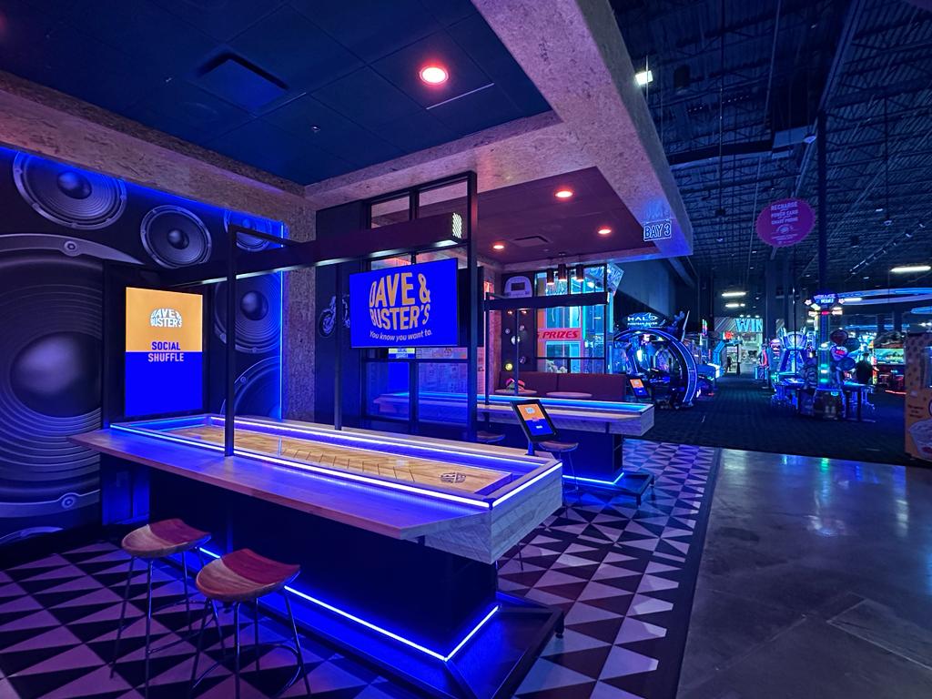 ConductrLtd's tweet photo. Exciting News!!! Last night, we launched the very first Supercharged Shuffle at Dave and Buster's in Texas! 🎉

Special thanks to Dave and Buster's for their amazing partnership. 

#CDTR #DaveandBusters #GameVolt #MadeinManchester #ComputerVision https://t.co/GmzDC3U8Dz